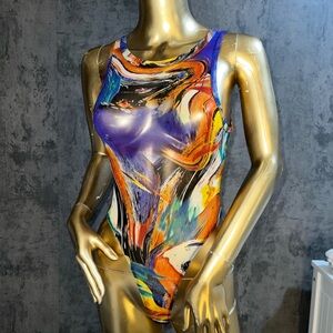 Colorful Abstract Women's bodysuit